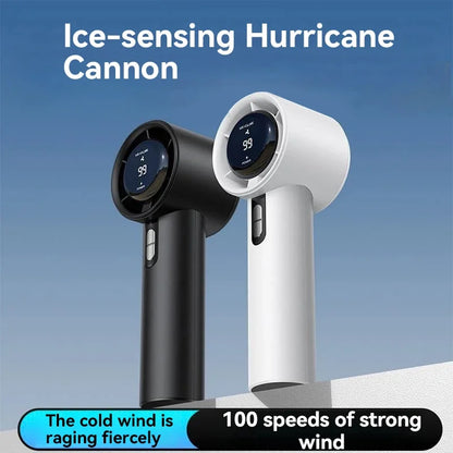 Xiaomi Turbo Handheld Fan – USB Rechargeable, 100 Speeds